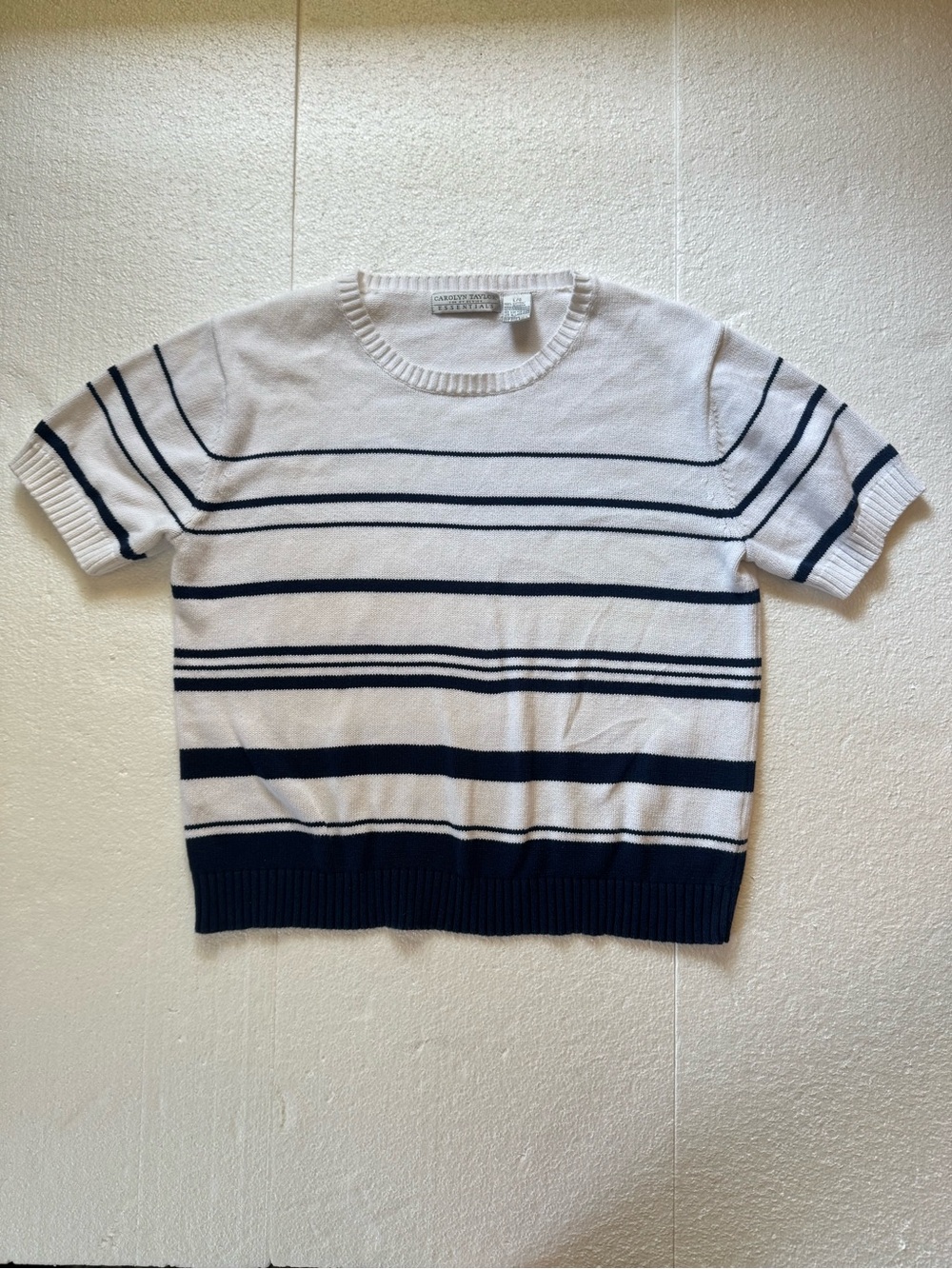 Carolyn Taylor Knit Blouse Women's Large